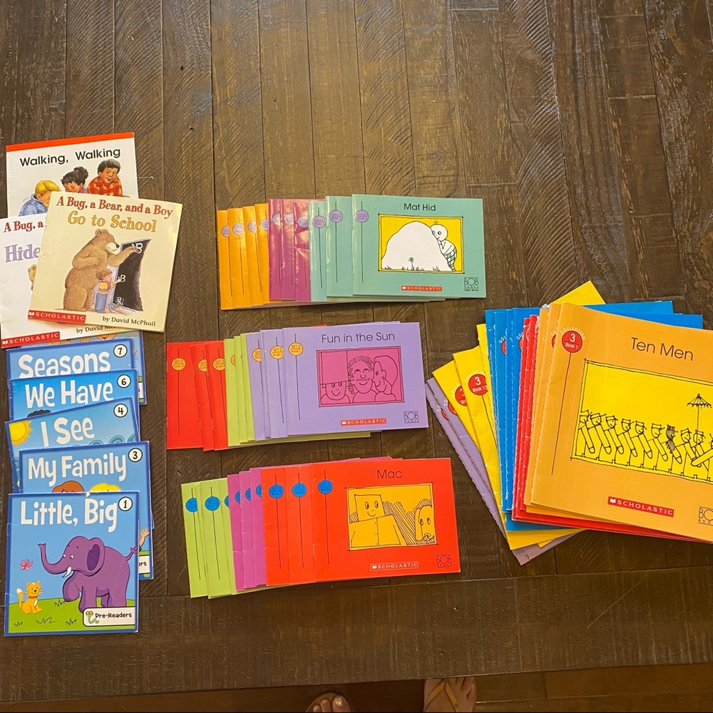 Bob Books - K, Set 1, Set 2, Set 3 and bonus